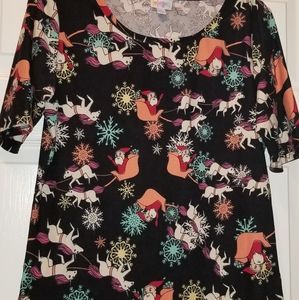 Lularue Christmas blouse